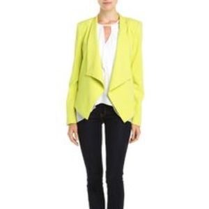 bcbg yellow jacket